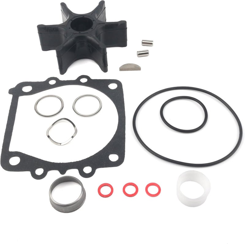 QUICKMARINE 6E5-44352 Marine Water Pump Impeller Service Kit fits Yamaha 2/4 Stroke 150-300 HP Boat Outboard Motor Replacement 6E5-44352-00 6E5-44352-01 Sierra 18-3071 - Image 5